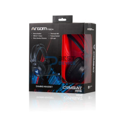 AURICULAR GAMER ARGOMTECH ARG-HS-2846BK HS46 NEGRO/AZUL