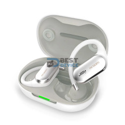AURICULAR ARGOMTECH ARG-HS-5090WT E90 TIPO-C BLANCO/RES AGUA