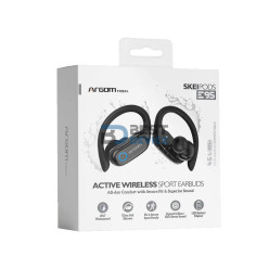 AURICULAR ARGOMTECH ARG-HS-5095BK E95 TIPO-C NEGRO/RES AGUA