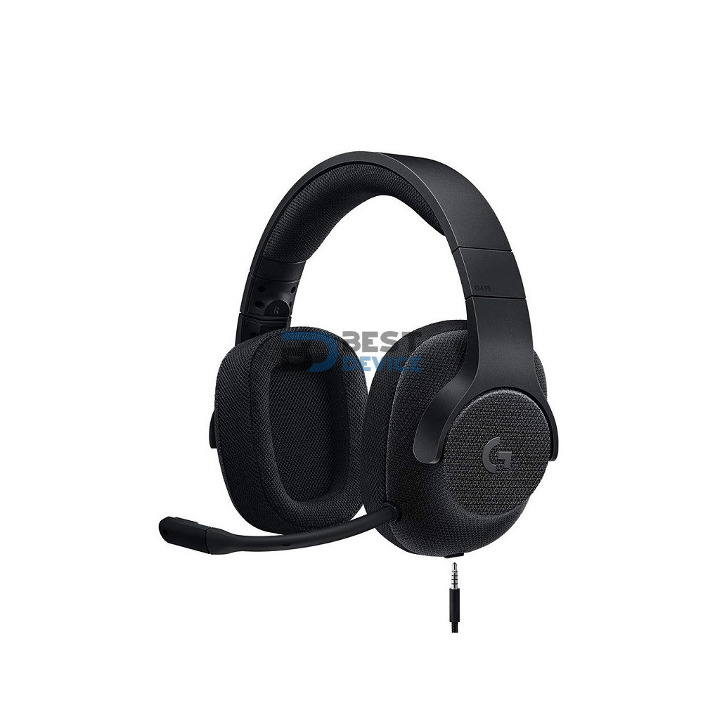 AURICULAR GAMER LOGITECH 981-000667 G433 7.1 NEGRO