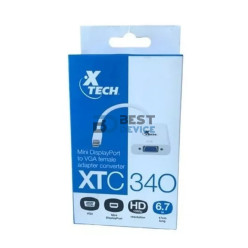 ADAPTADOR XTECH XTC340 MINI DISPLAYPORT-VGA