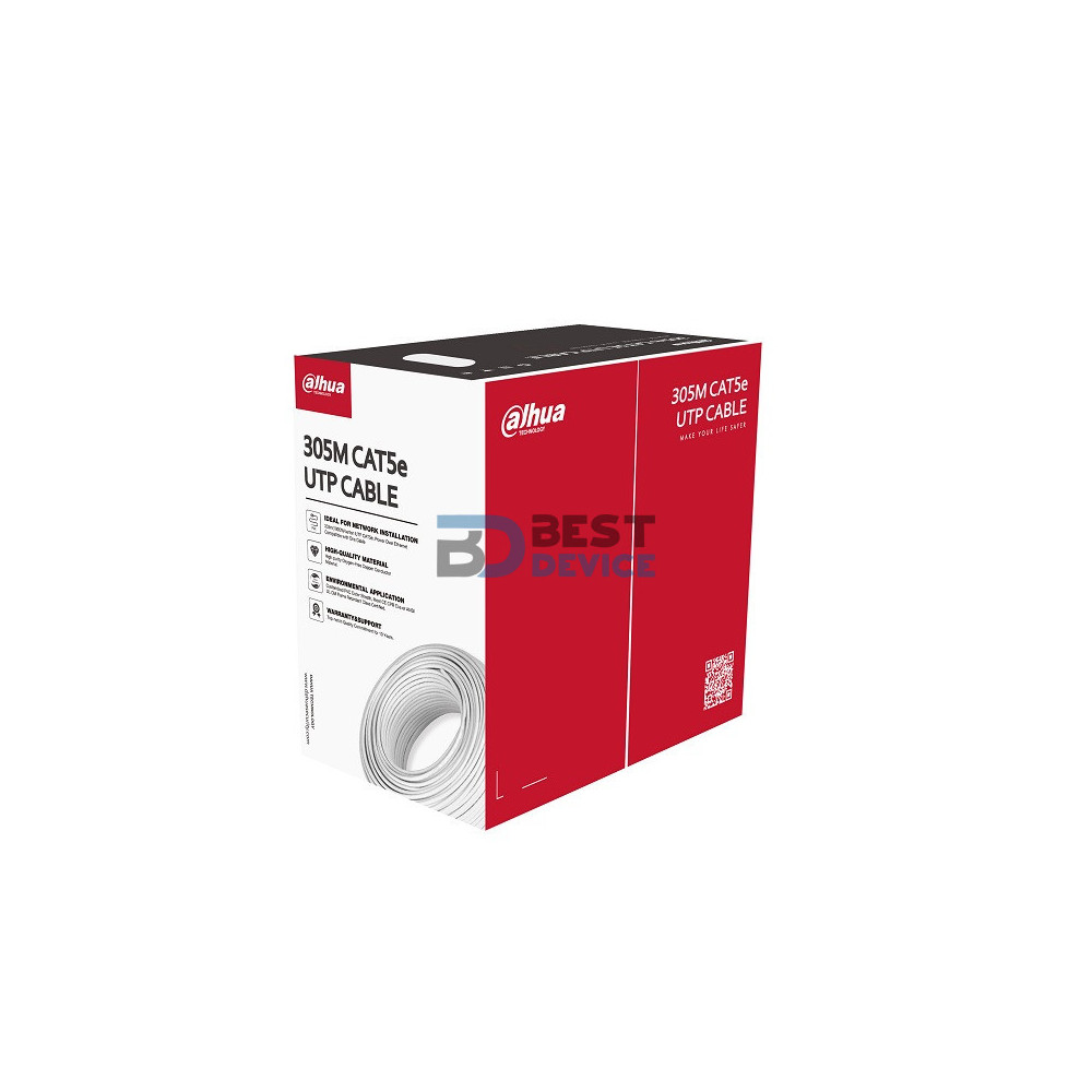 CABLE UTP CAT5EU DAHUA DH-PFM920I-5EUN