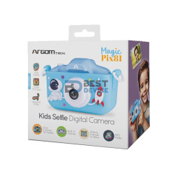 CÁMARA ARGOMTECH PARA SELFIE ARG-AC-9181BL IPS/40MP/FHD/USB PARA NIÑOS