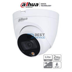 CÁMARA DAHUA HAC-HDW1209TLQP-LED DOMO 2MP 2.8MM 20M IP67