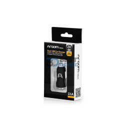 CARGADOR PARA AUTO ARGOMTECH ARG-AC-0102BK USB