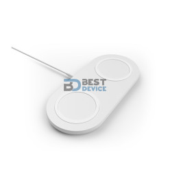 CARGADOR BELKIN WIR DUAL PAD WIZ002TTWH