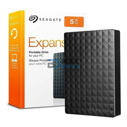 DISCO DURO EXTERNO SEAGATE 5 TB 3.0 USB NEGRO 2.5