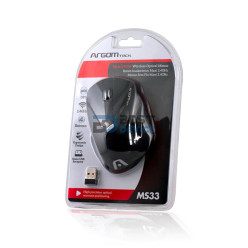 MOUSE ARGOMTECH ARG-MS-0033BK ERGO WIR NEGRO