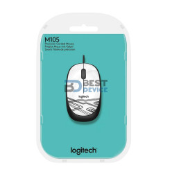 MOUSE LOGITECH 910-003138 M105 BLANCO