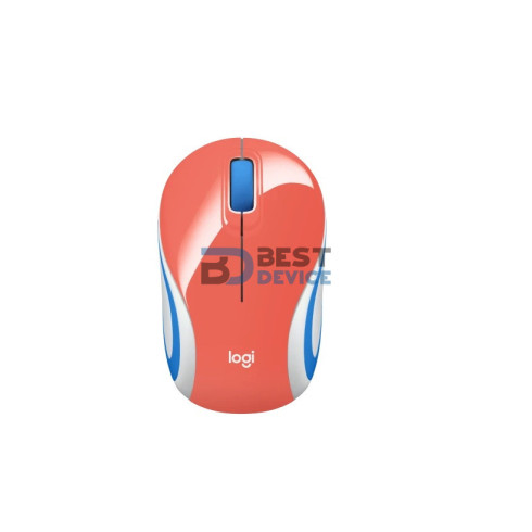 MOUSE LOGITECH 910-005362 M187 WIR NARANJA
