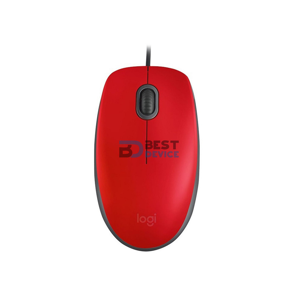 MOUSE LOGITECH 910-005492 M110 USB ROJO