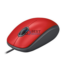 MOUSE LOGITECH 910-005492 M110 USB ROJO