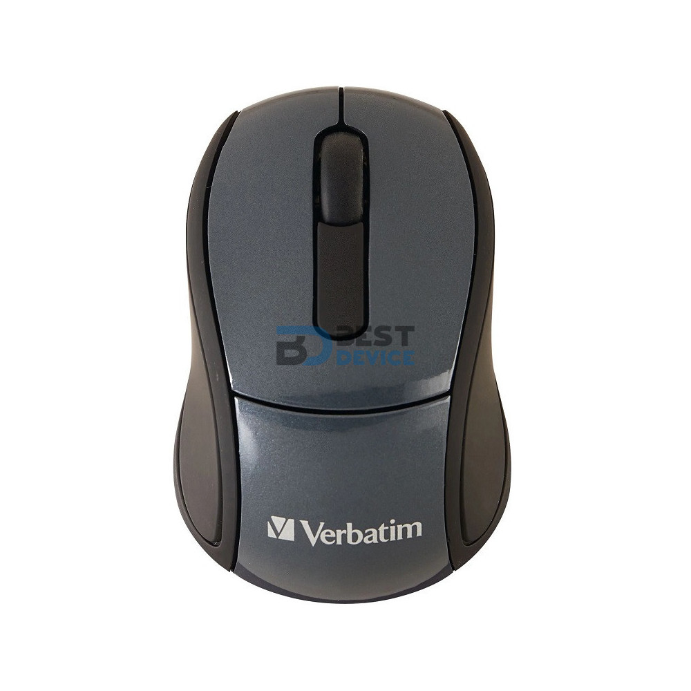 MOUSE VERBATIM INALAMBRICO 97470 MINI TRAVEL GRIS