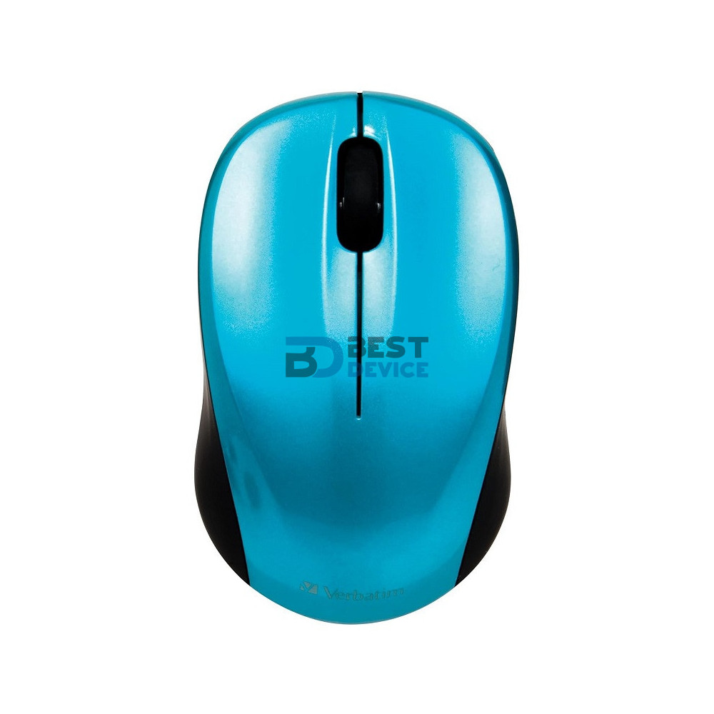 MOUSE VERBATIM INALAMBRICO 97668 NANO AZUL