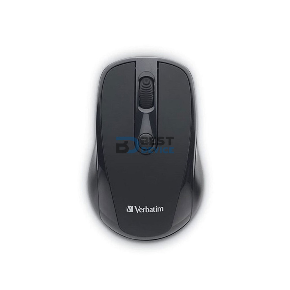 MOUSE VERBATIM 98122 NEGRO USB WIR