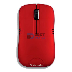 MOUSE VERBATIM 99767 ROJO USB/WIR