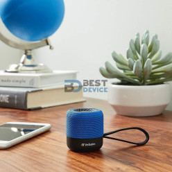 PARLANTE VERBATIM 70229 MINI BLUETOOTH AZUL