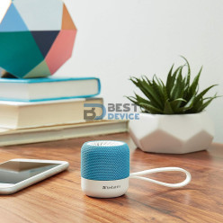 PARLANTE VERBATIM 70231 MINI BLUETOOTH TURQUESA