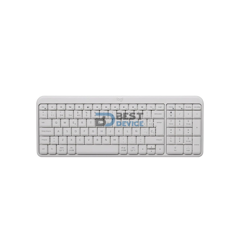 TECLADO LOGITECH K250 920-013446 BT/BLANCO
