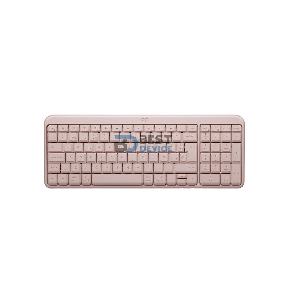 TECLADO LOGITECH K250 920-013447 BT/ROSA