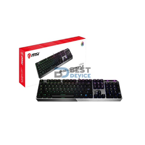 TECLADO GAMER MSI VIGOR GK50 LOW PROFILE