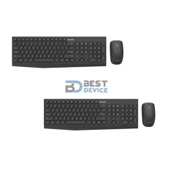 TECLADO PHILIPS C323 COMBO WIR 1000DPI