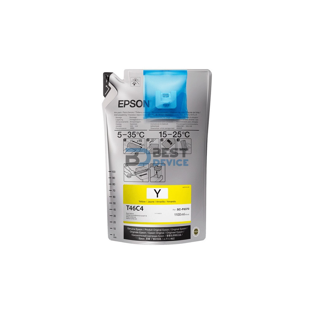 TINTA EPSON F6370 T46C420 YELLOW ULTRACHROME