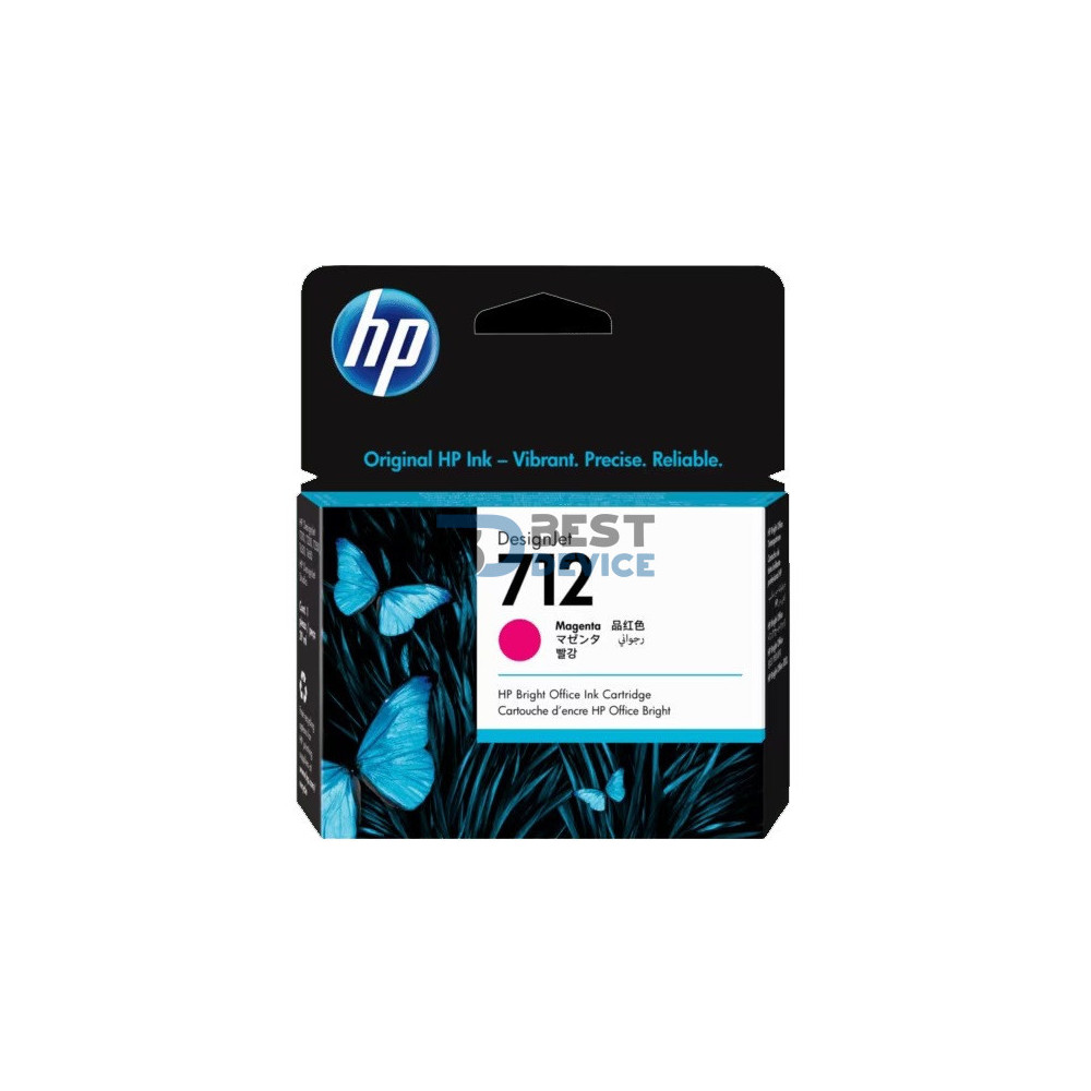 TINTA HP 3ED68A 712 MAGENTA 29ML T250