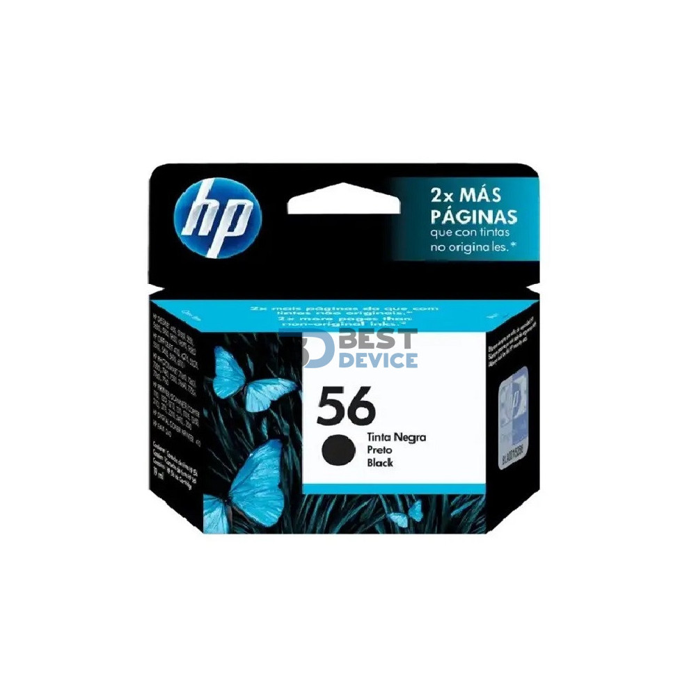 TINTA HP C6656A 56A NEGRO