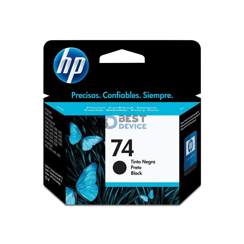 TINTA HP CB335WL 74 NEGRO