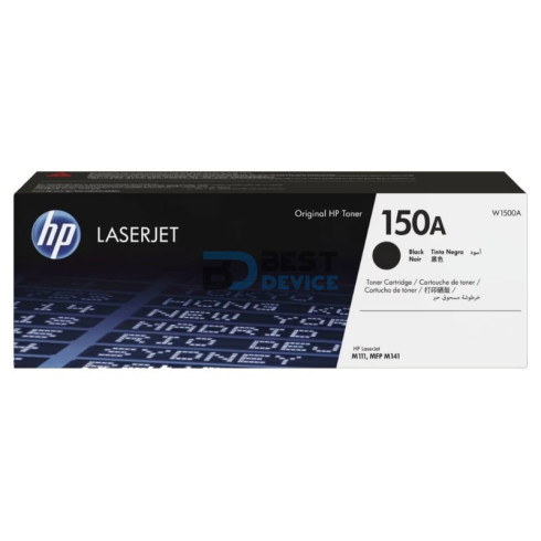 TONER HP 150A NEGRO W1500A M109/112/139/142