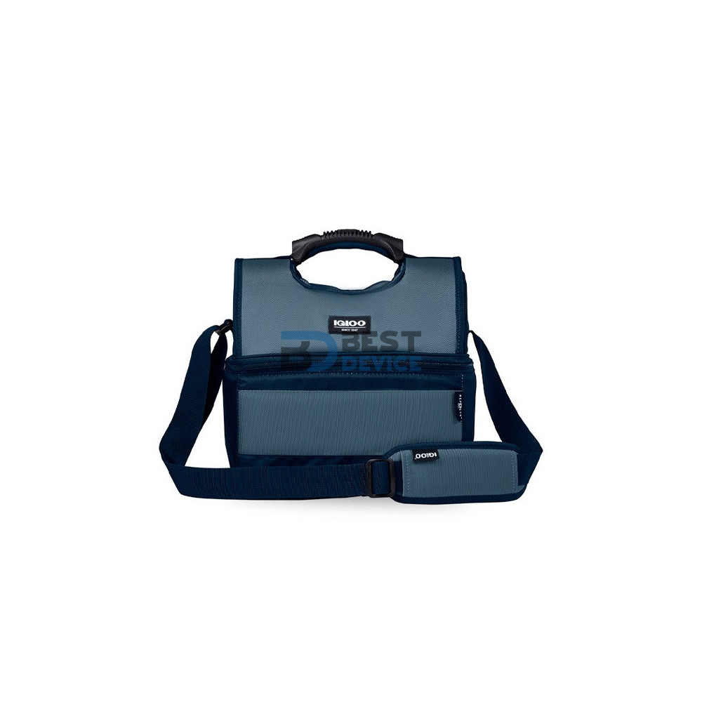 BOLSA TÉRMICA IGLOO 16 LATAS MAXCOLD EVERGREEN GRIPPER AZUL 66114