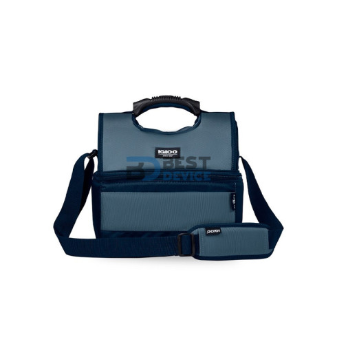 BOLSA TÉRMICA IGLOO 16 LATAS MAXCOLD EVERGREEN GRIPPER AZUL 66114