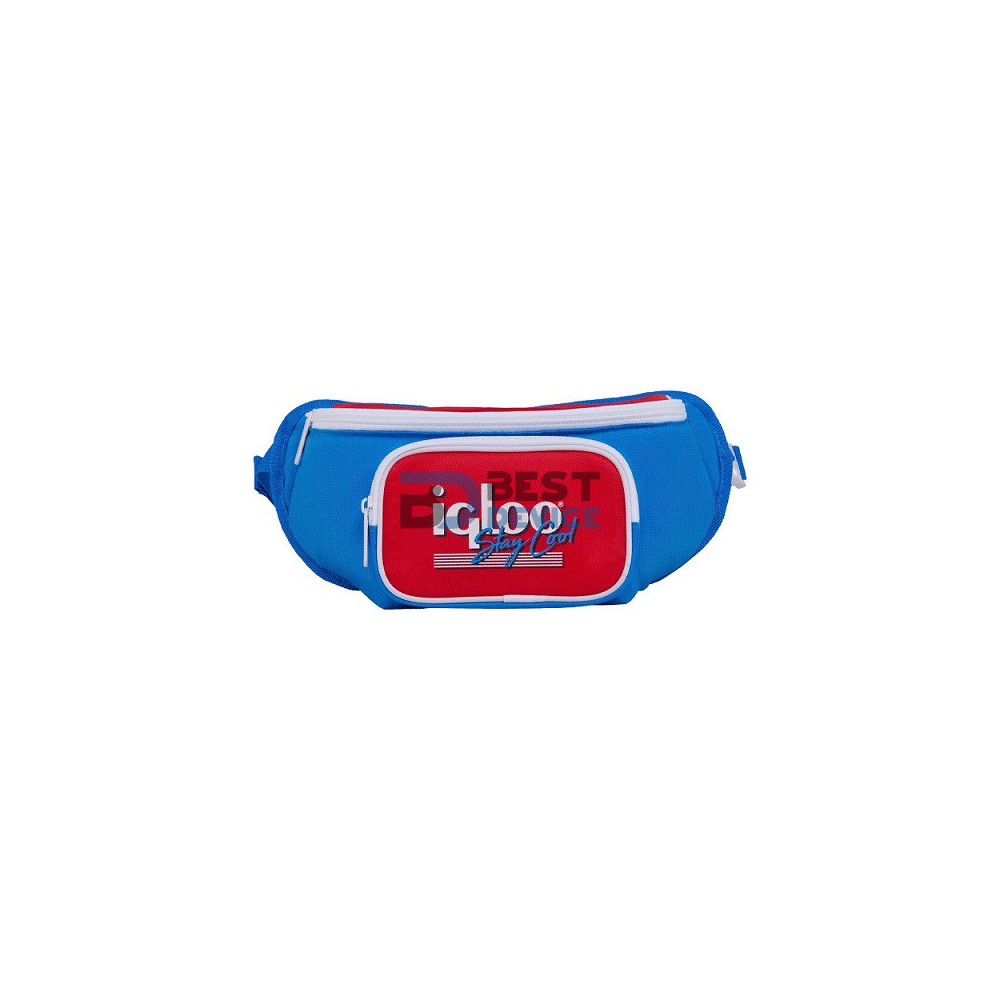 RIÑONERA TÉRMICA IGLOO 3 LATAS RETRO FANNY PACK AZUL 63079