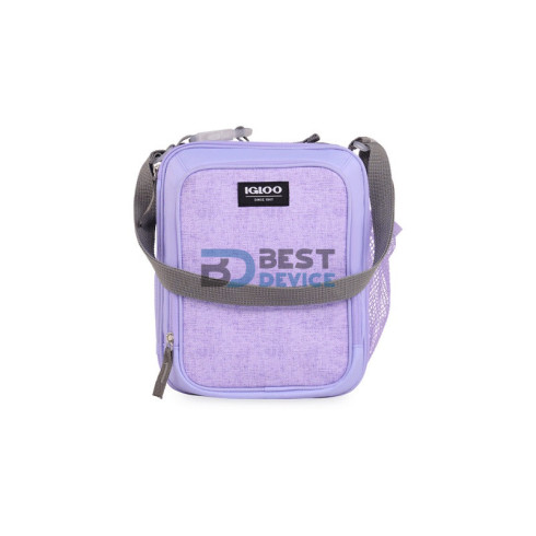 BOLSA TÉRMICA IGLOO 5 LATAS EVERYDAY VERTICAL LUNCH LILA 63136