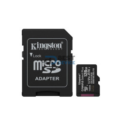 MEMORIA KINGSTON MICRO SD 128GB SDCS3/128GB CANVAS SELECT PLUS CON ADAPTADOR