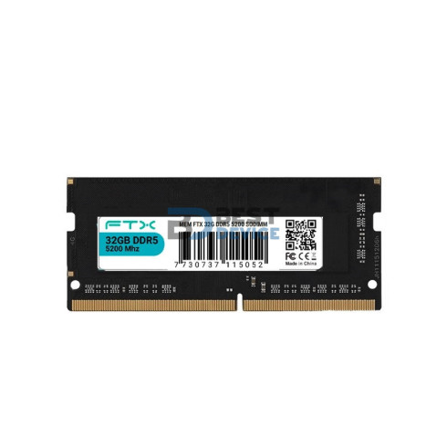 MEMORIA RAM PARA NOTEBOOK DDR5 FTX 32G 5200 115052