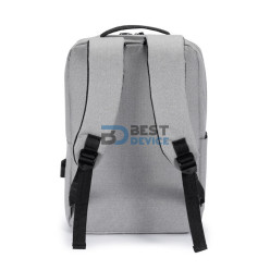 MOCHILA FTX URBAN-GO-GR 15.6" GRIS 124801
