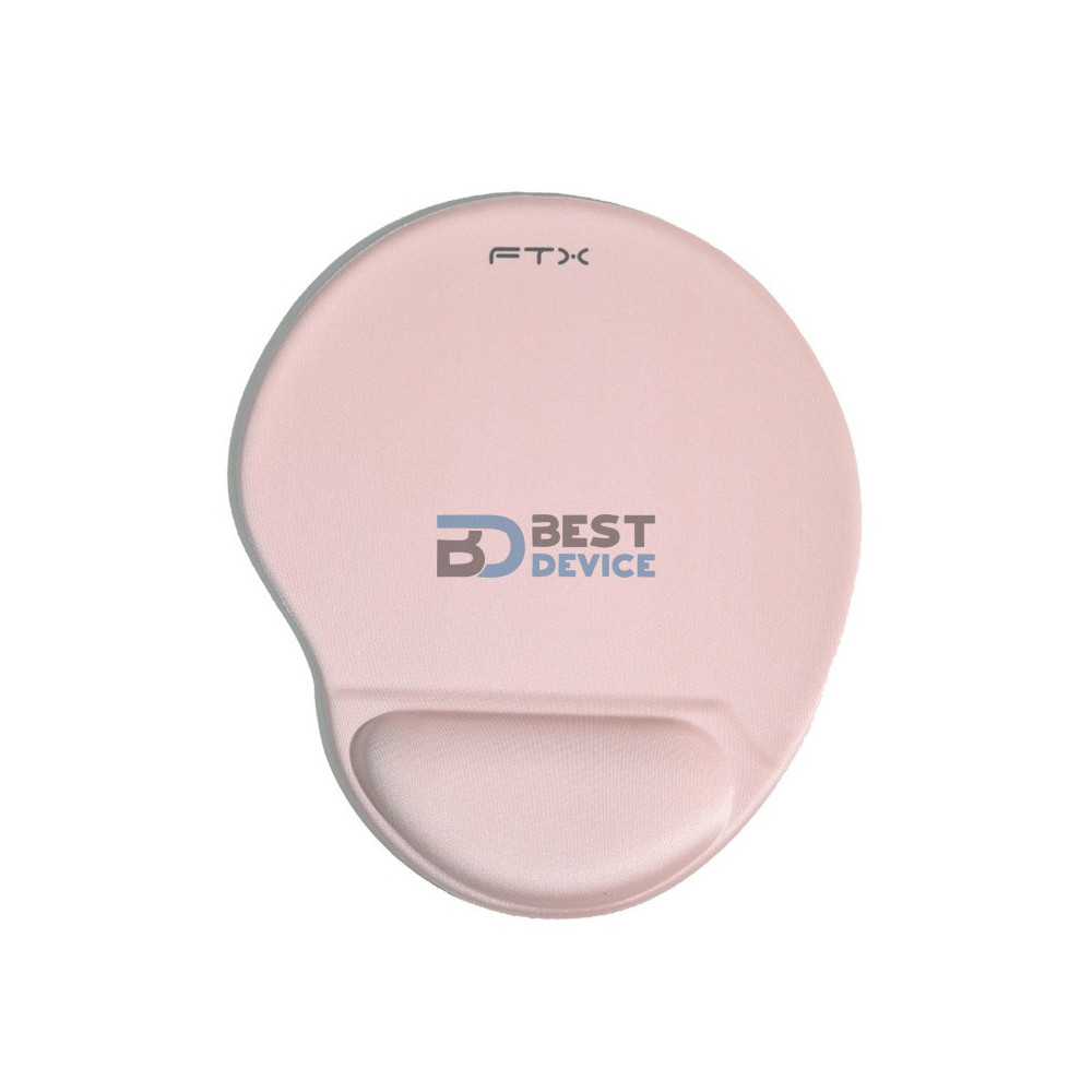 MOUSE PAD FTX FTXMPG01-PK C/APOYO GEL ROSA 124313