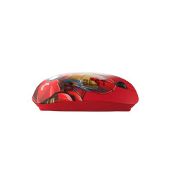MOUSE XTECH WIR XTM-M340IM IRON MAN 1600DPI/4 BOT/ROJO