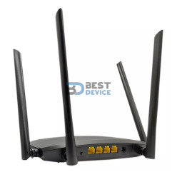 ROUTER HIKVISION DS-3WR12GC AC1200M/WIFI5/5GHZ/2.4GHZ/4 ANT/4P/1GBPS