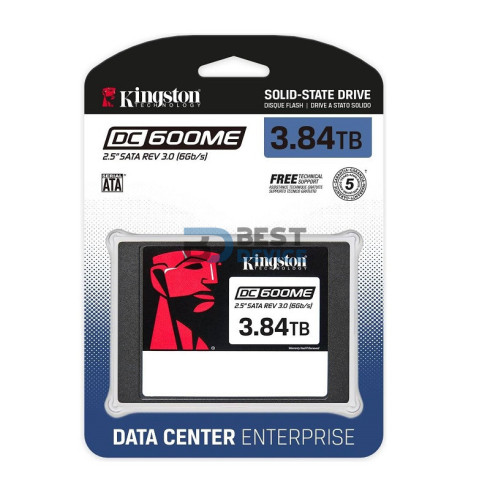SSD KINGSTON 3.84TB SEDC600ME/3840G 2.5 SATA3 PARA SERVIDORES