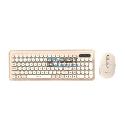 TECLADO+MOUSE WIR/BT FTXGK02 NUM/POR/GOLD 106142