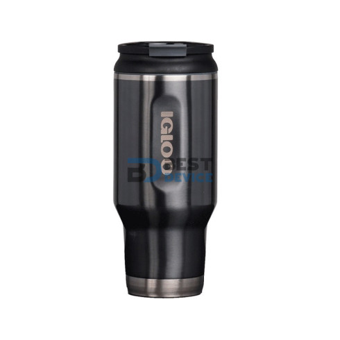 VASO TÉRMICO IGLOO 950ML FLIP 'N' SIP TUMBLER NEGRO 71078