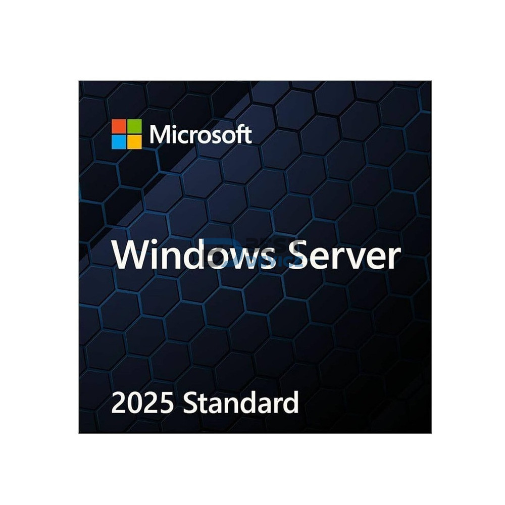LICENCIA OEM MICROSOFT WINDOWS SERVER STD 2025 SPA 1PK 16C 64B