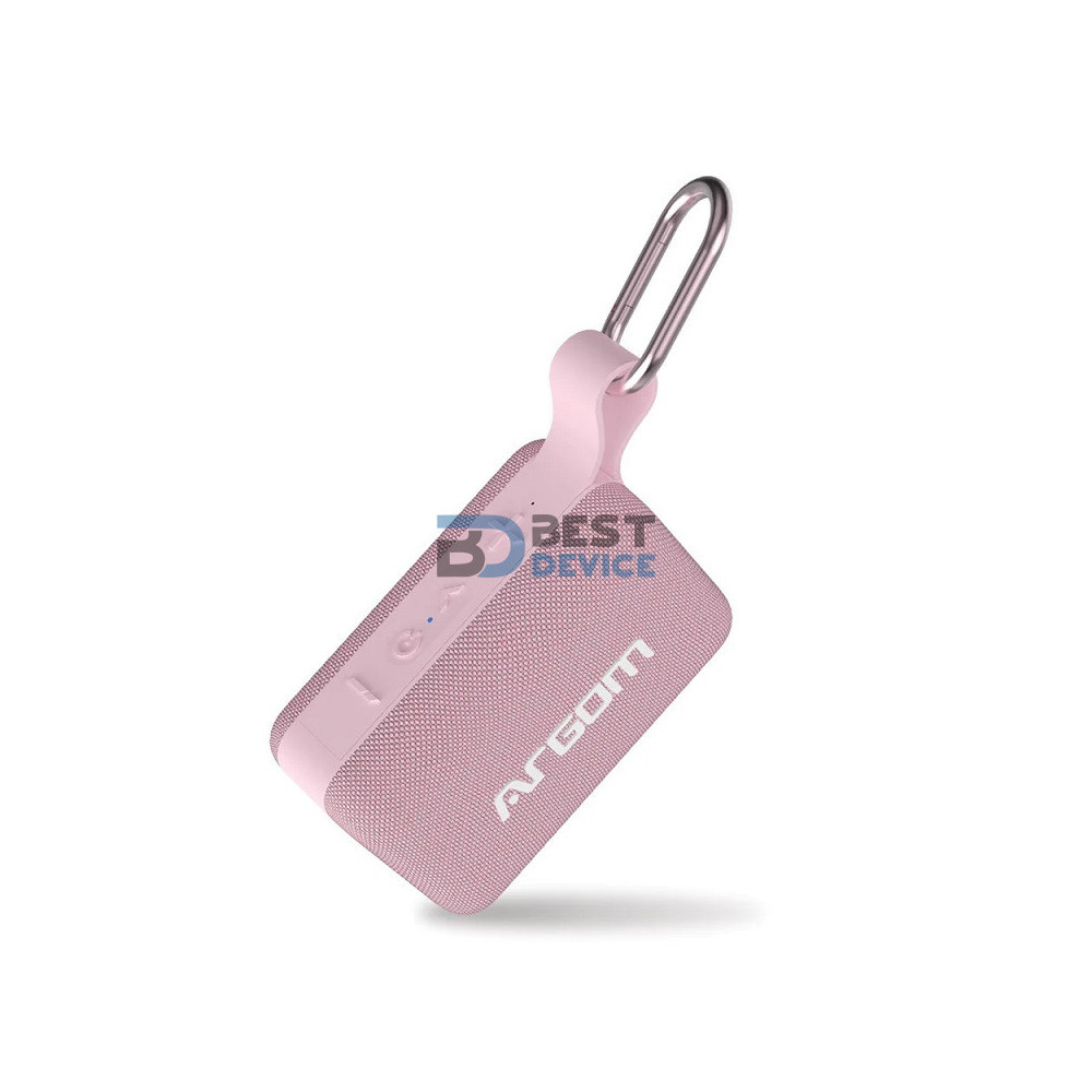 PARLANTE ARGOMTECH ARG-SP-3110PK BOOGIELINK ROSA/RES AGUA