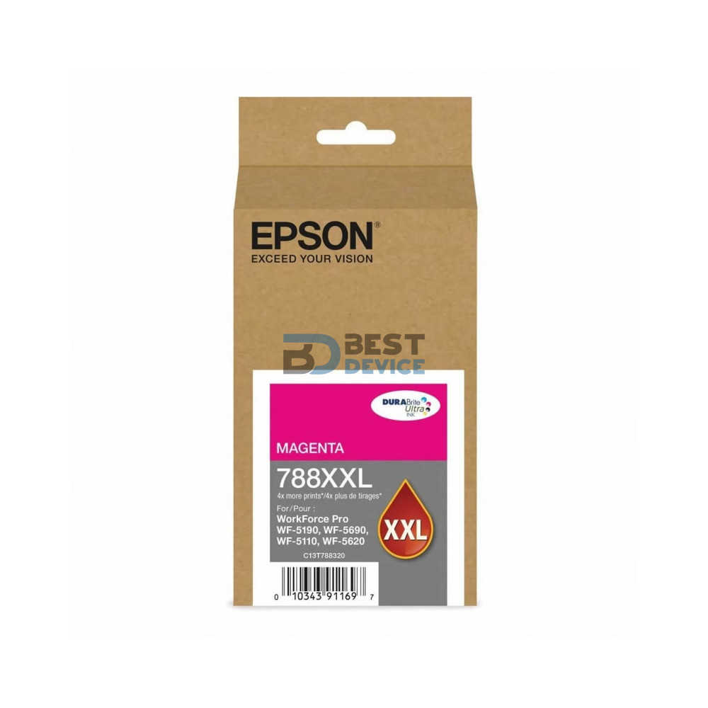 TINTA EPSON W5190/5690 T788XXL320-AL MAGENTA