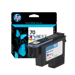 CABEZAL DE IMPRESIÓN HP C9406A 70 MAGENTA Y AMARILLO