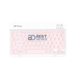 TECLADO BT FTXB09 ESP/ROSA 106234