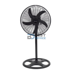 VENTILADOR DE PIE FTX CONFORT HB-EF-02 3 VELOCIDADES/70W/220V/NEGRO/PLASTICO